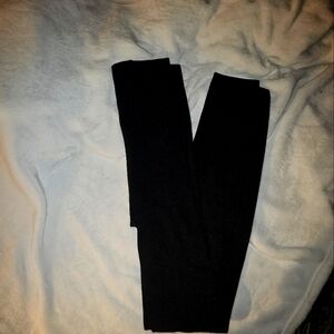 Fuzzy lined Black tights, from Warners. Size L/XL